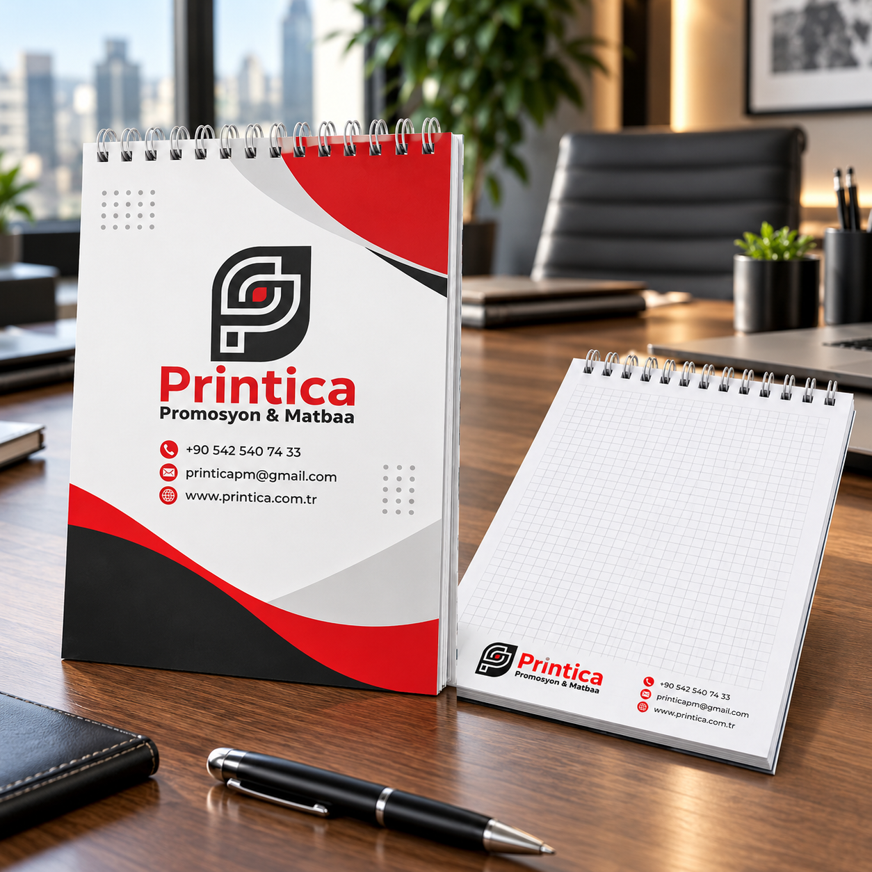 BLK-032-1000 Printica spiralli bloknot büyük görseli